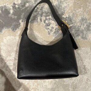 Madewell The Sculptural-Buckle Shoulder Bag